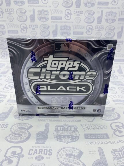 2025 Topps Chrome Black Baseball Hobby Box