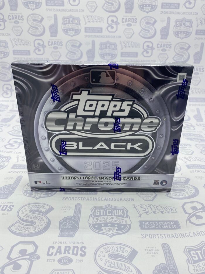2025 Topps Chrome Black Baseball Hobby Box