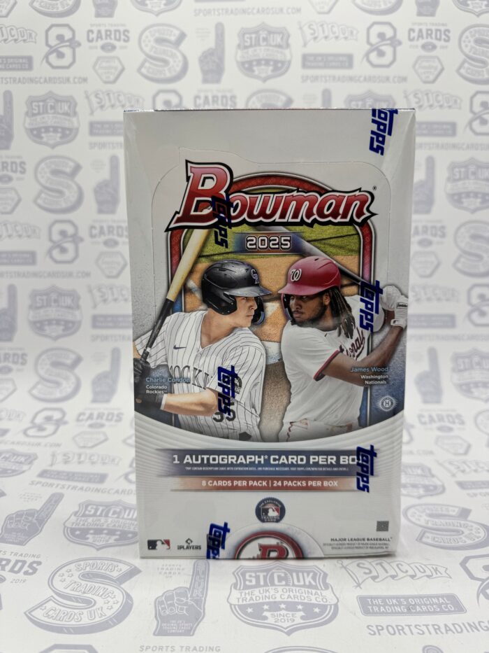 2025 Bowman Baseball Hobby 12-Box Case